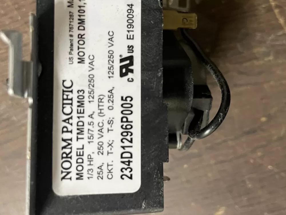 Hotpoint General Electric WE4M364 WE4M533 PS8690648 Dryer Timer AZ45899 | Wm1771