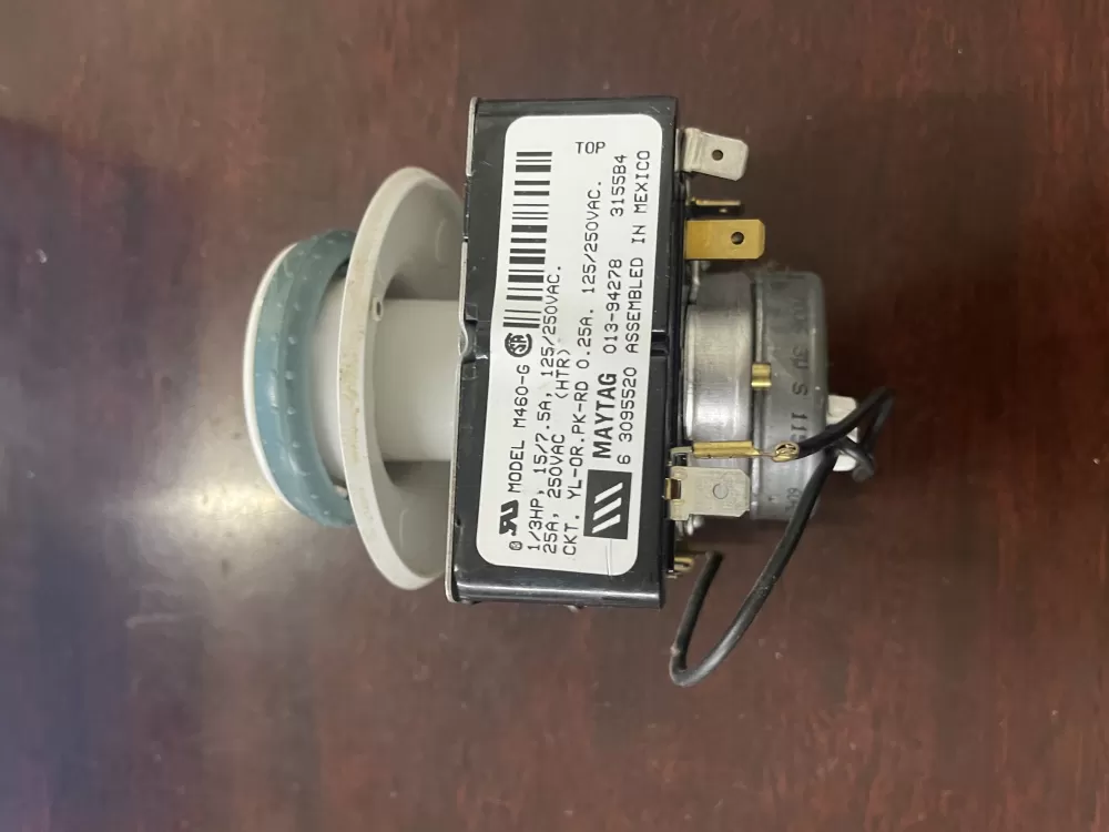 Maytag  Whirlpool 6 3095520  63095520  WP33001632  AP6007932  33001632  3095520  516531  PS11741059 Dryer Timer