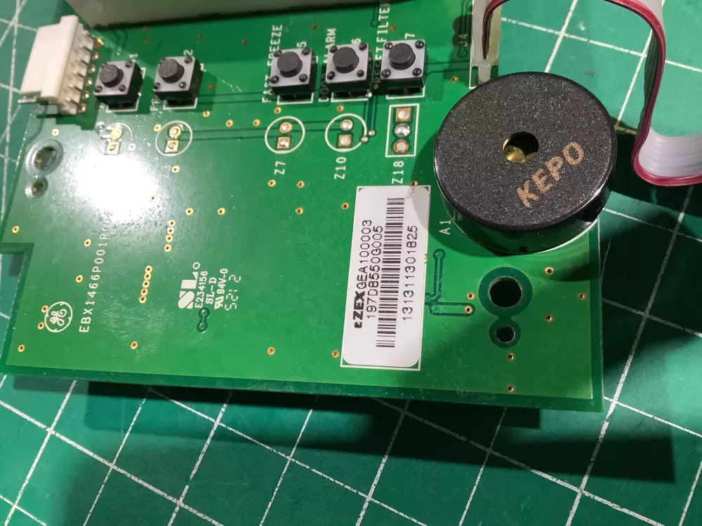 GE 197D8550G005 Refrigerator Dispenser Control Board Display AZ149616 | NR2493
