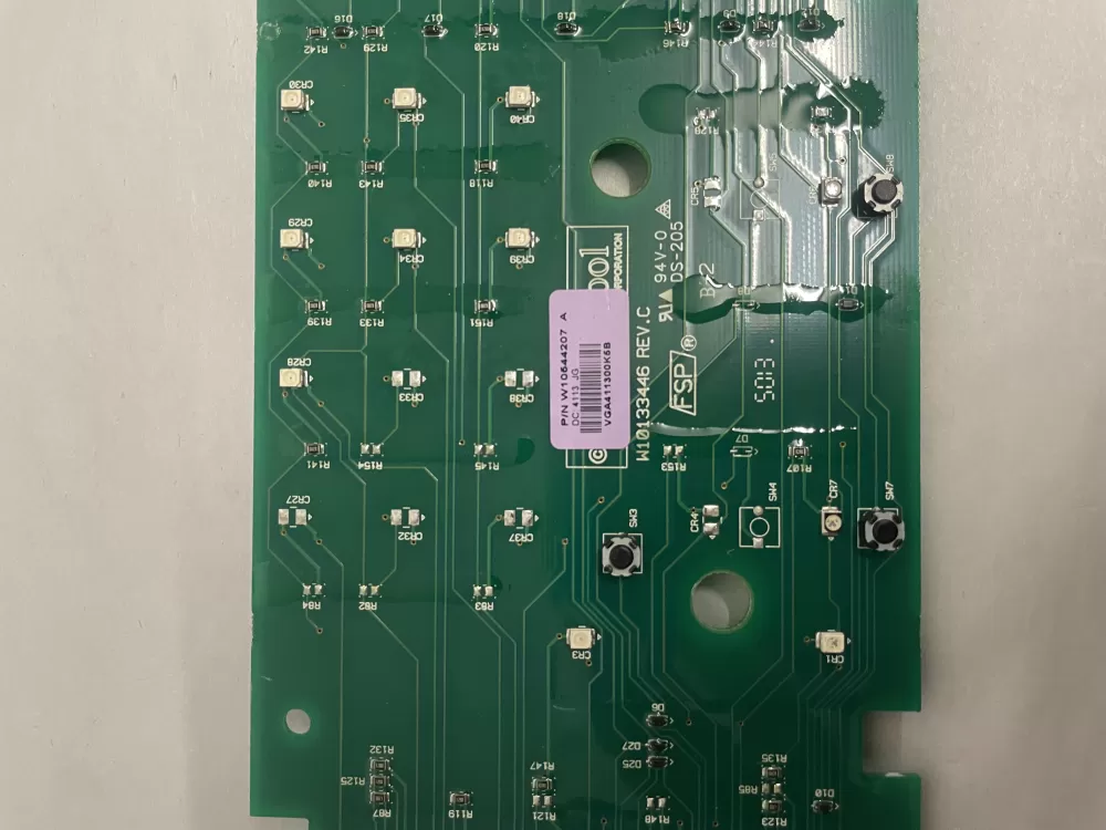 Whirlpool W10544207 Washer Board Control AZ208242 | KMV716