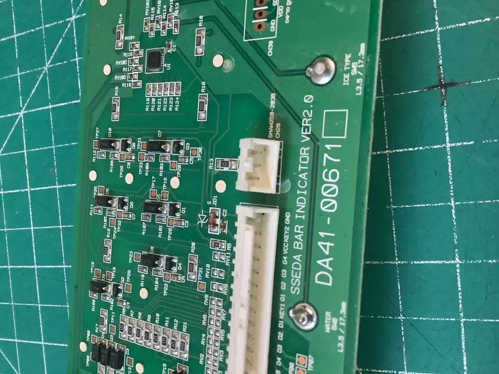 Samsung DA41-00671 Refrigerator Control Board AZ219504 | NR83