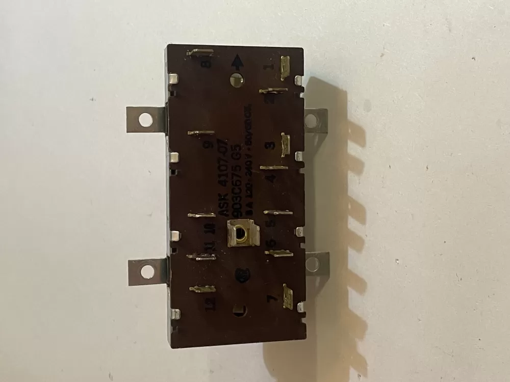 General Electric Washer Switch Assembly 903C675 G5 AZ159227 | KM1066