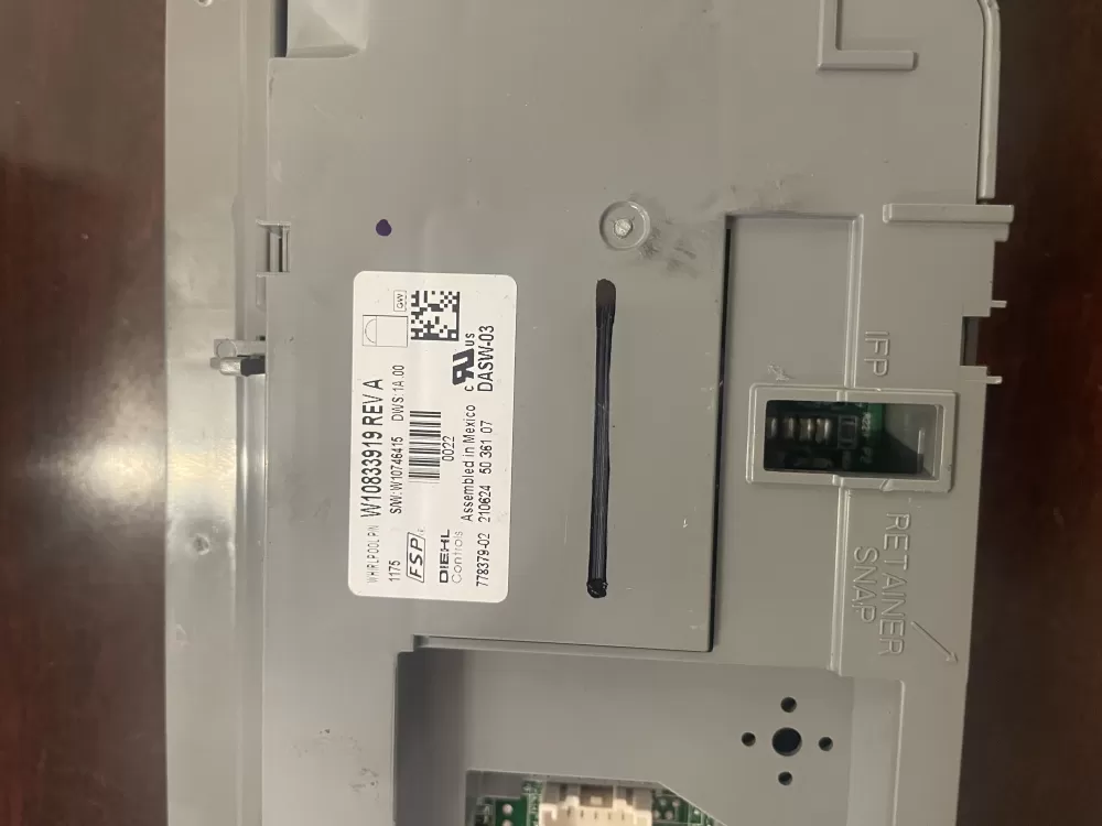 Jenn-Air W10854215 Dishwasher Control Board AZ32243 | KM87