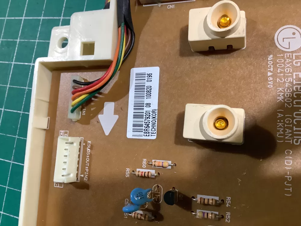 LG EBR64579201 Dryer Control Board AZ164297 | NR430