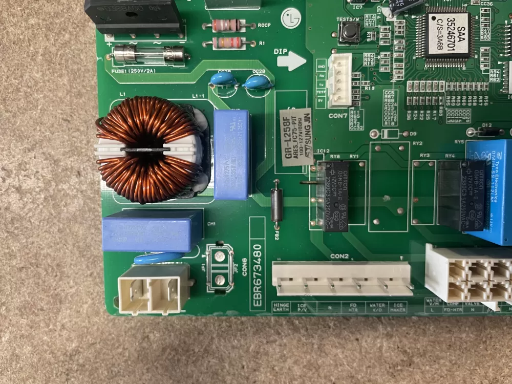 LG EBR67348009 Refrigerator Control Board AZ20230 | KM1582