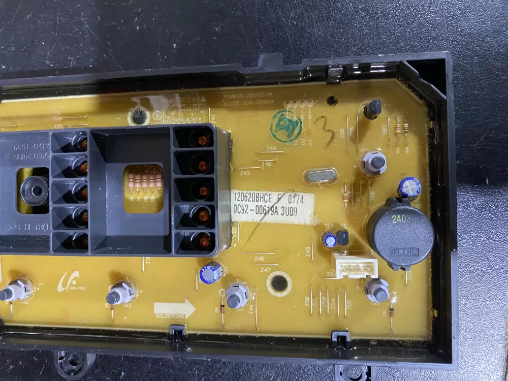 Samsung DC92-00619A Washer Control Board AZ61682 | BKV558