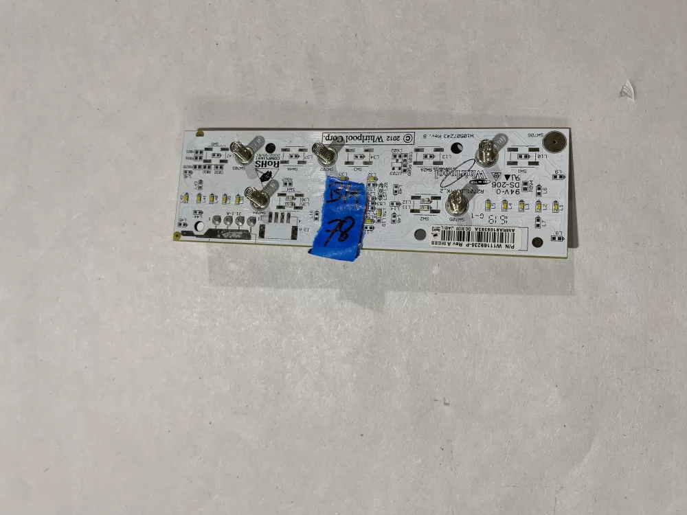 Whirlpool W11169235 Refrigerator Control Board whirlpool AZ152960 | BK78