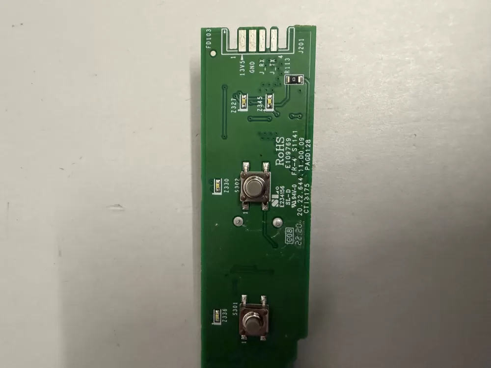 GE 265D4397G100 Dishwasher Control Board AZ225918 | KM2627