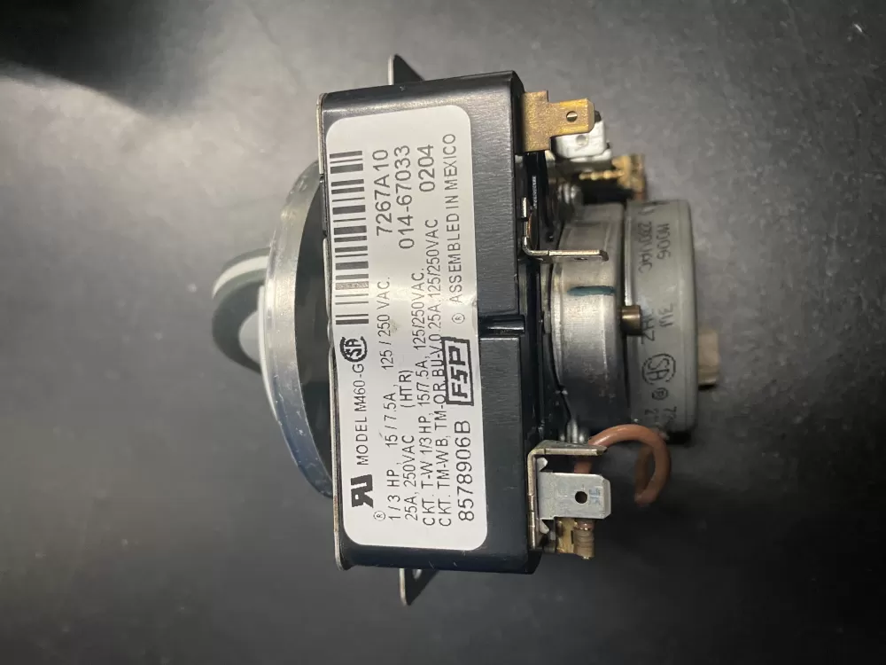 Whirlpool 8578906B PD00006074 WP8578906 8578906 1201611 AP3892592 PS1488213 EAP1488213 Dryer Timer