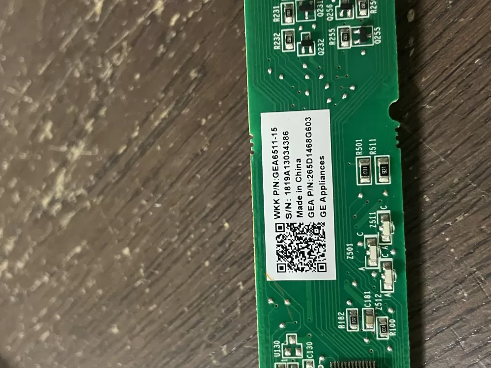 GE Wd21x31910 Dishwasher UI Control Board AZ45540 | Wm461
