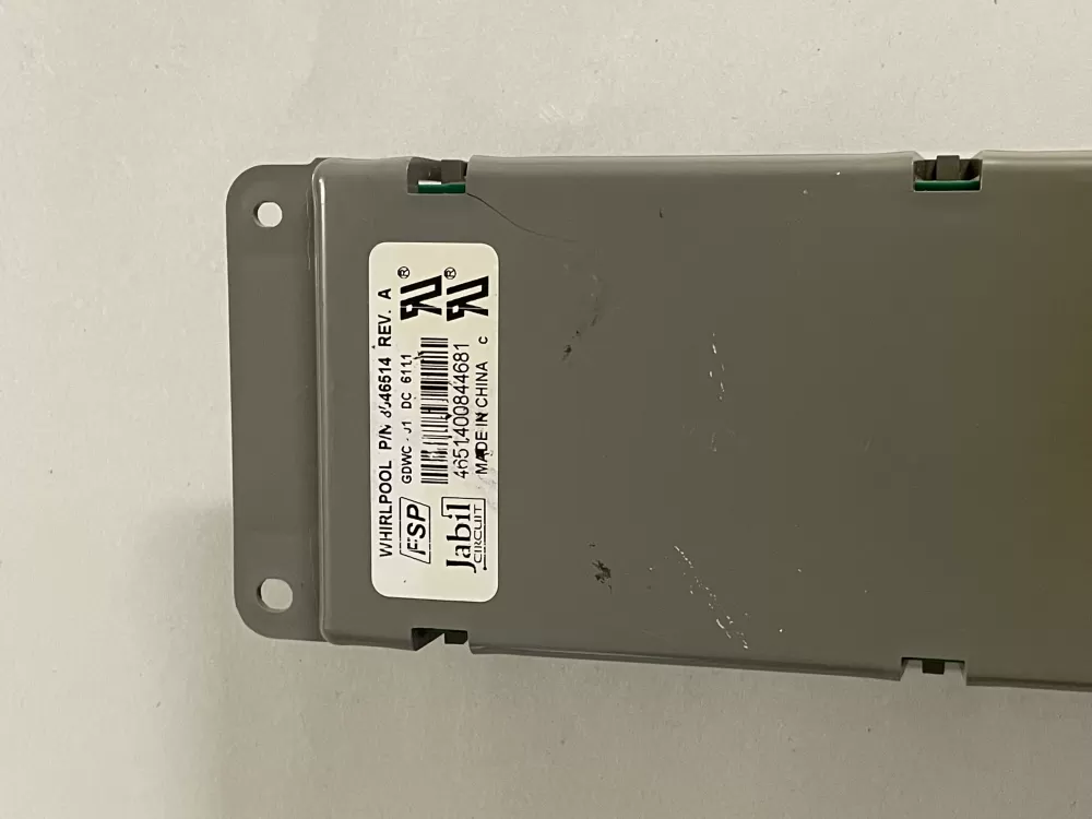 Whirlpool Kenmore 8546514 Dishwasher Control Board W10039780 AZ142912 | KM2395