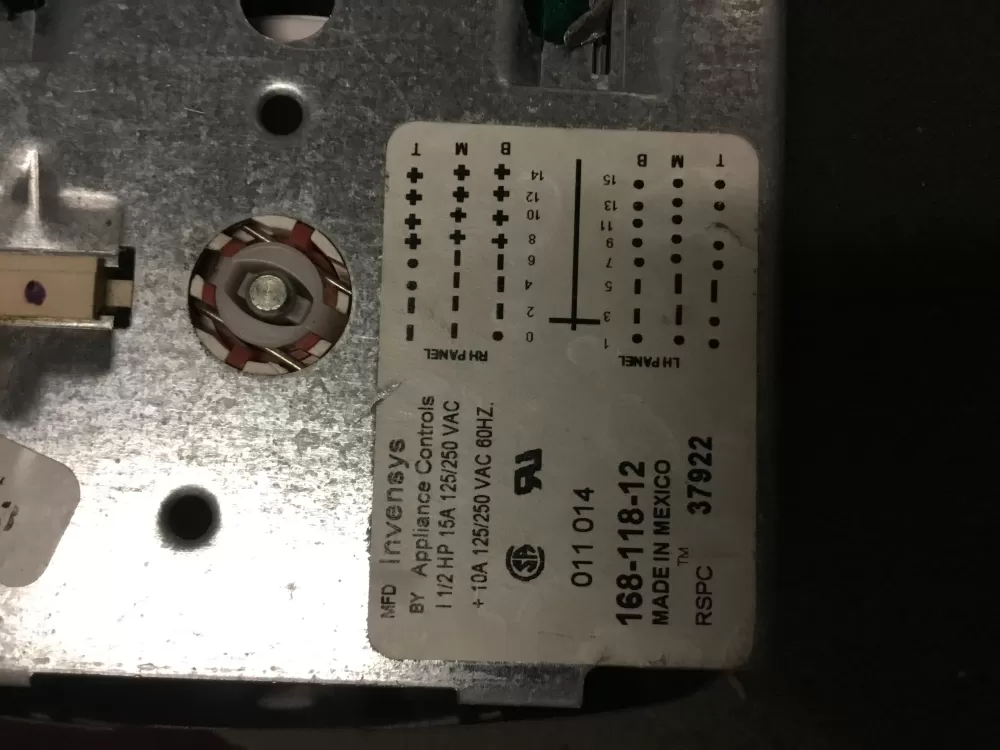 Speed Queen #37922P Washer TIMER AZ100681 | NR134