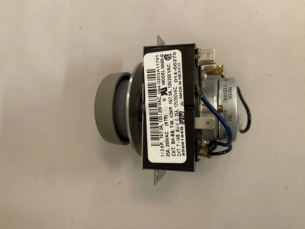 Whirlpool 8566184A 8566184 WP8566184 Dryer Timer AZ119738 | BK2208