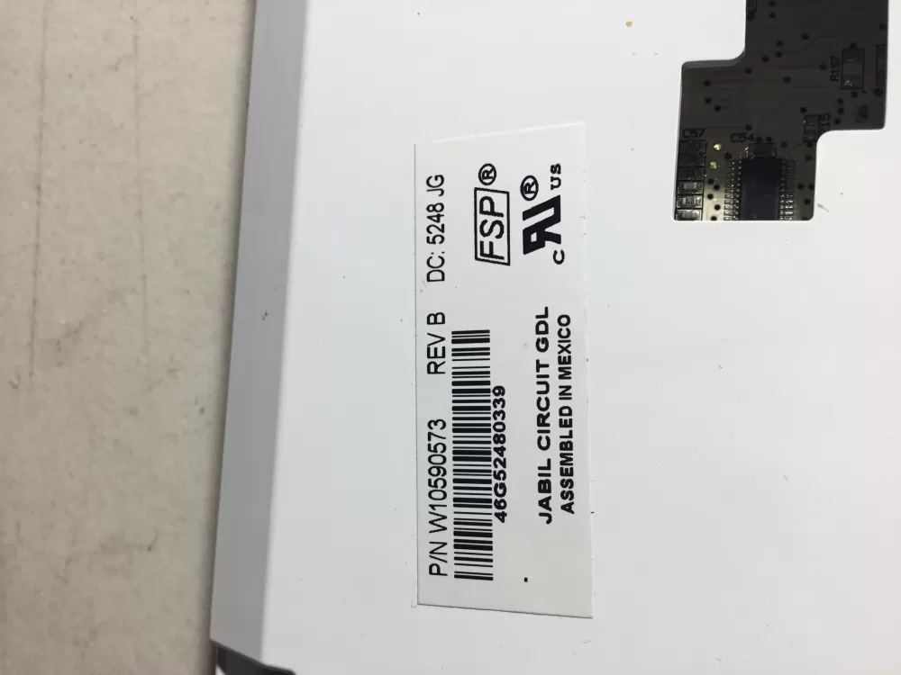 Whirlpool W10502236 Refrigerator Dispenser Control Board AZ43523 | NR81