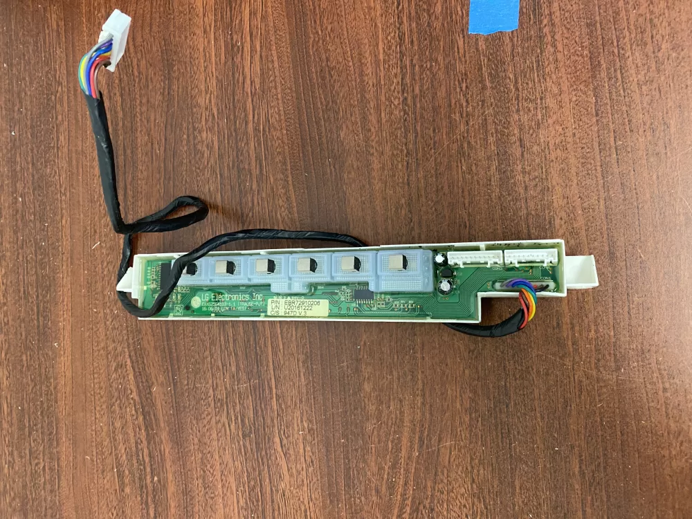 LG EBR72910206 Dishwasher Control Board Pcb User