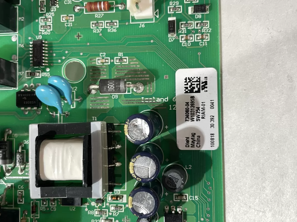 Whirlpool Maytag W10312695B Refrigerator Control Board AZ201596 | Wm2357