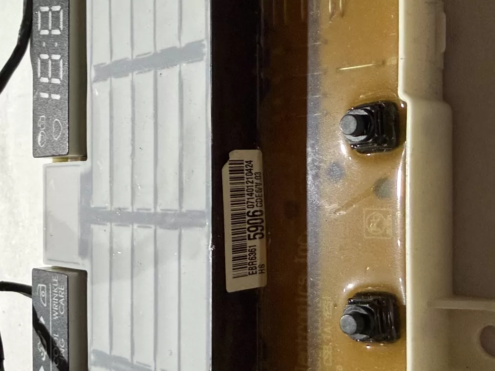 LG EBR63615906 Dryer Control Board AZ211275 | KMV862