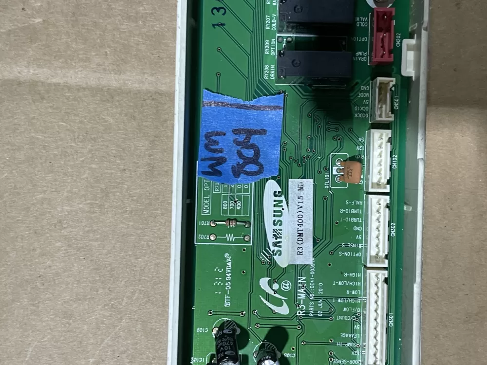 Samsung DE41-00391A Dishwasher Control Board AZ86478 | Wm804
