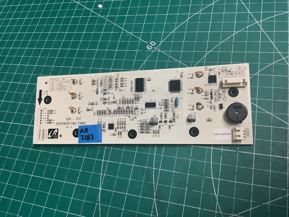 Samsung DA97-00522A Refrigerator Dispenser Control Board AZ197755 | AR2183