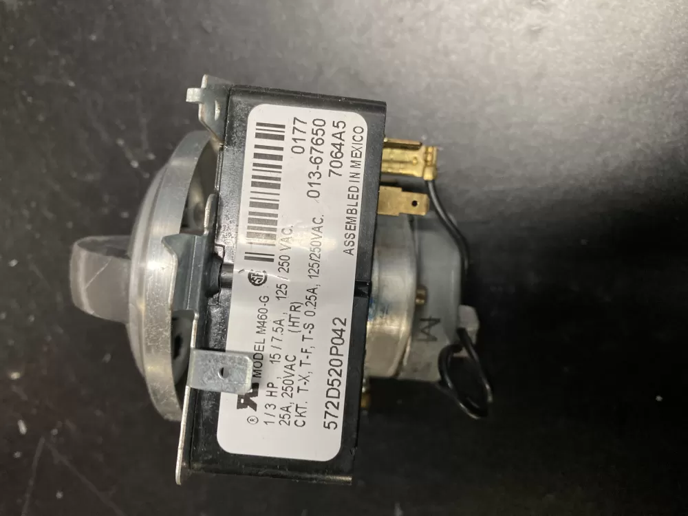 GE 572D520P042 Dryer Timer