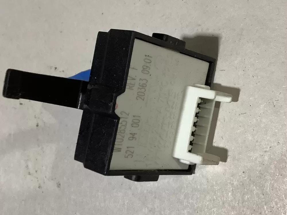 Maytag Whirlpool W10285512 Washer Switch AZ103029 | Sl81