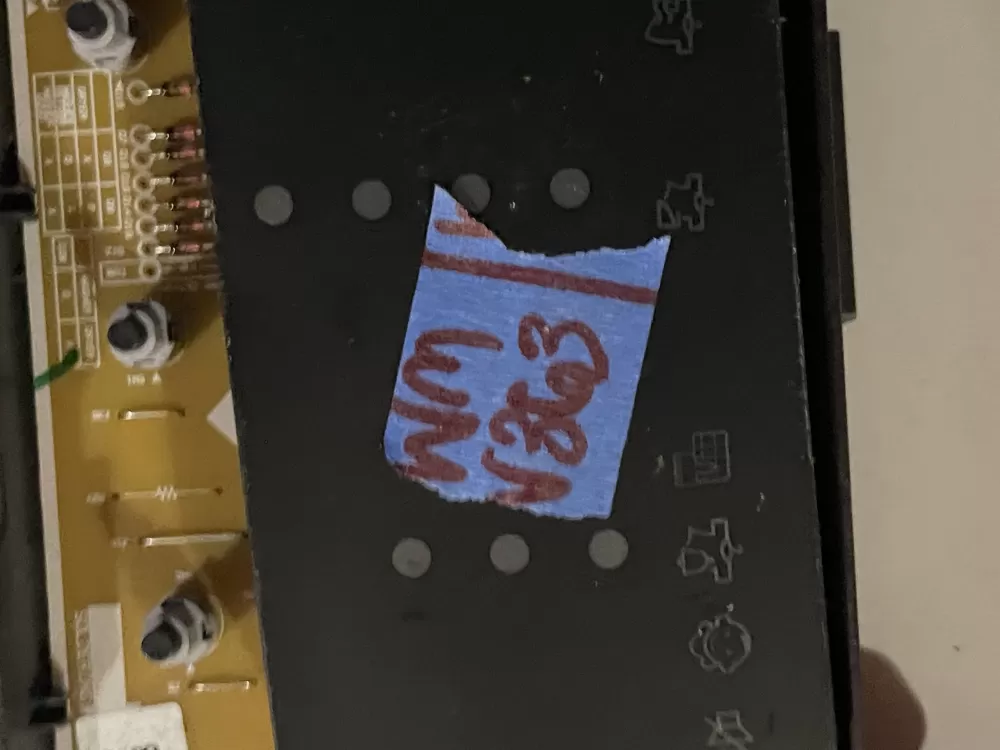 Samsung DC92 00303B DC41 00133A Dryer Control Board # AZ33846 | Wmv363