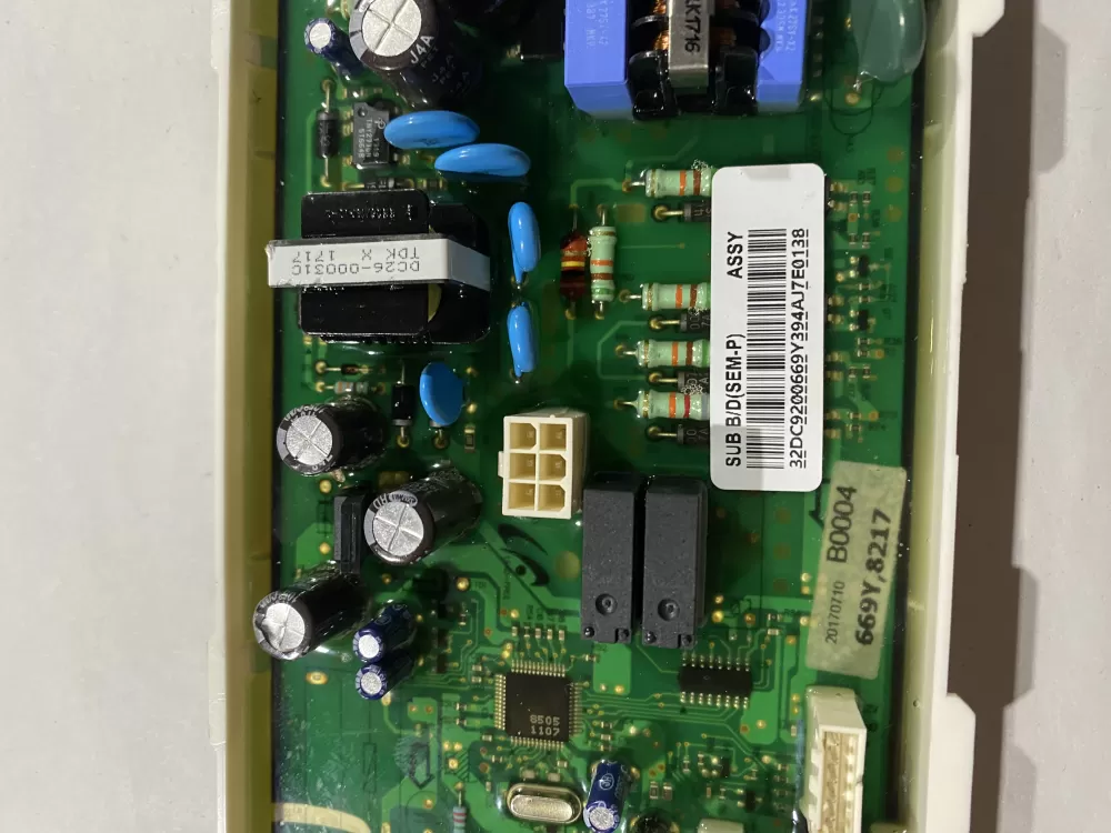 Samsung DC92-01596B DC92-01606B Dryer Control Board AZ186749 | BK2746