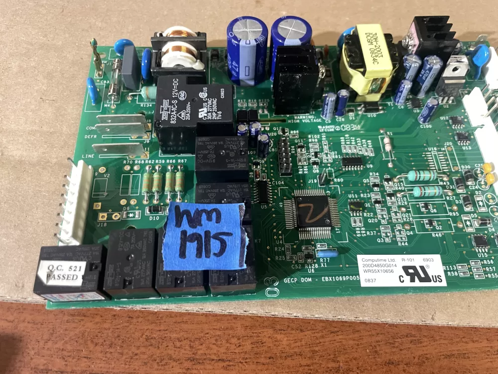 GE WR55X10942 200D4850G014 Refrigerator Control Board AZ96063 | Wm1915