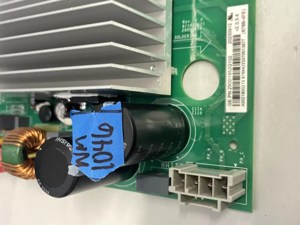 GE PD00081403 WH22X35837 Inverter Washer Control Board AZ214142 | Wm1046