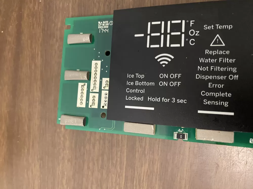 GE 200D5948P011 Refrigerator Display UI Control Board  AZ97282 | BK706