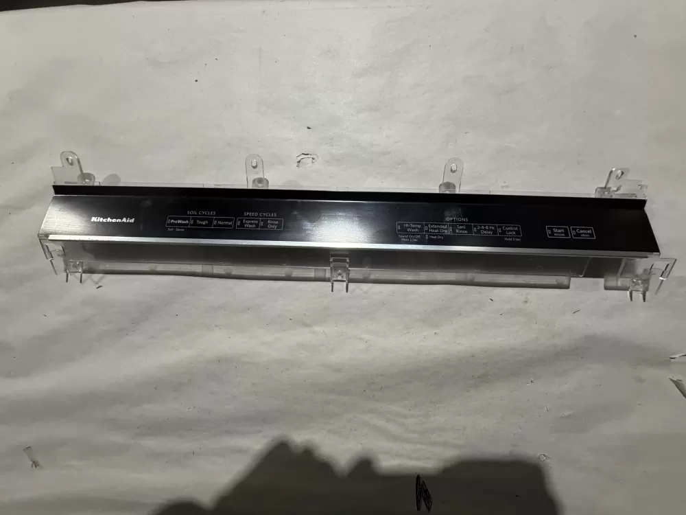 KitchenAid W11111396  W11103660 Dishwasher Control Panel