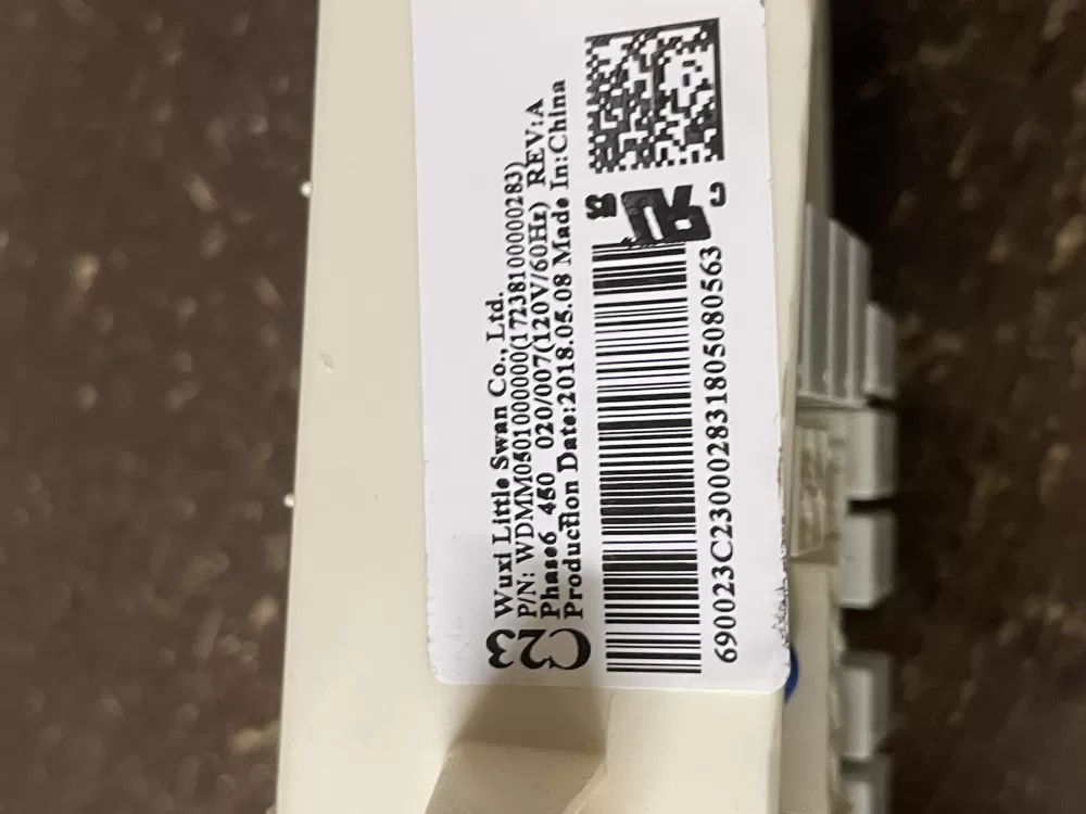 GE WH12X27293 17238100000283 Washer Control Board AZ53515 | Wm1791