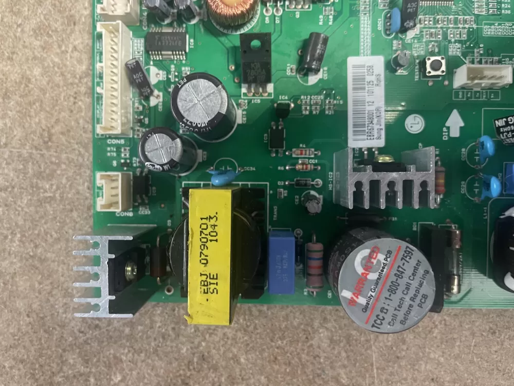 LG EBR67348001 Refrigerator Control Board AZ19190 | KM999