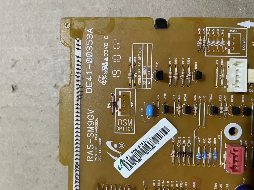 Samsung  GE DE41-00353A Range Control Board