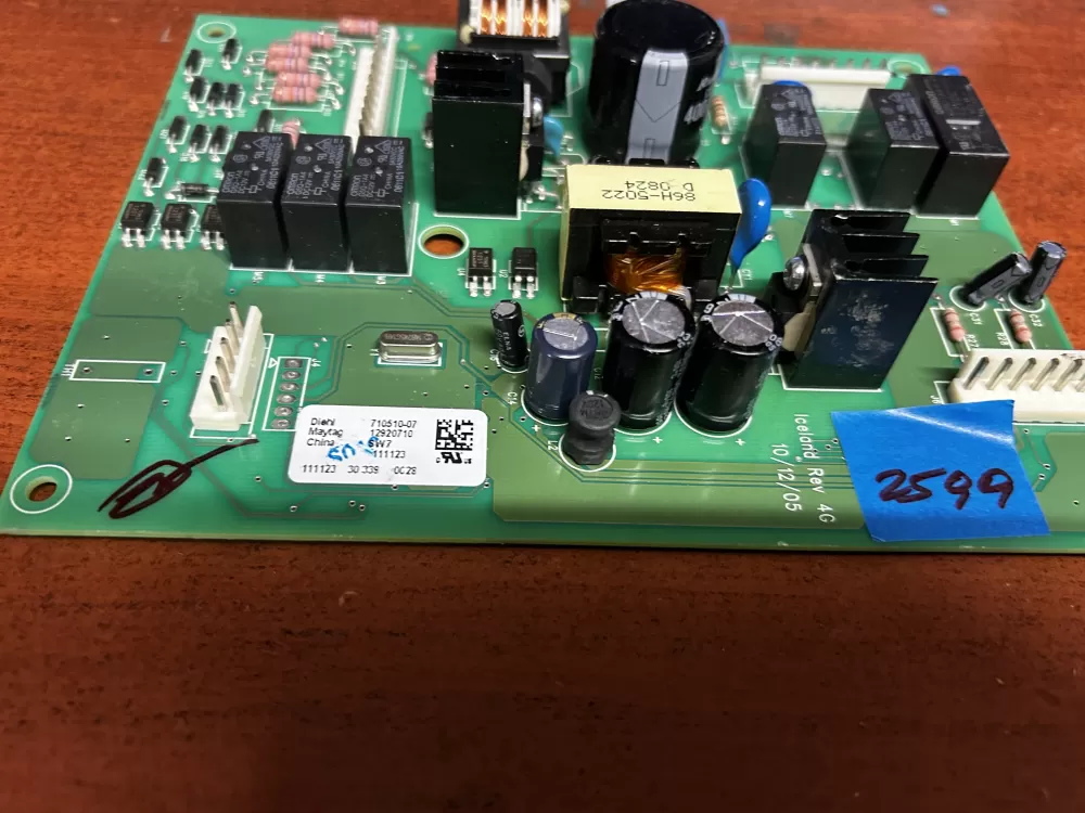 Whirlpool Kenmore Maytag 720961 00 Refrigerator Control Board AZ184968 | GL2599