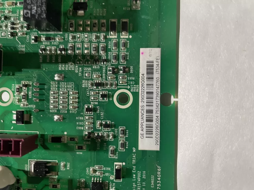 GE WH22X36498 290D2226G004 Washer Control Board AZ200635 | Wm389