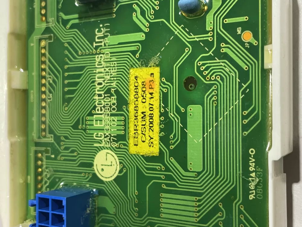 LG EBR36858804 Dryer Control Board AZ185922 | Wmv664