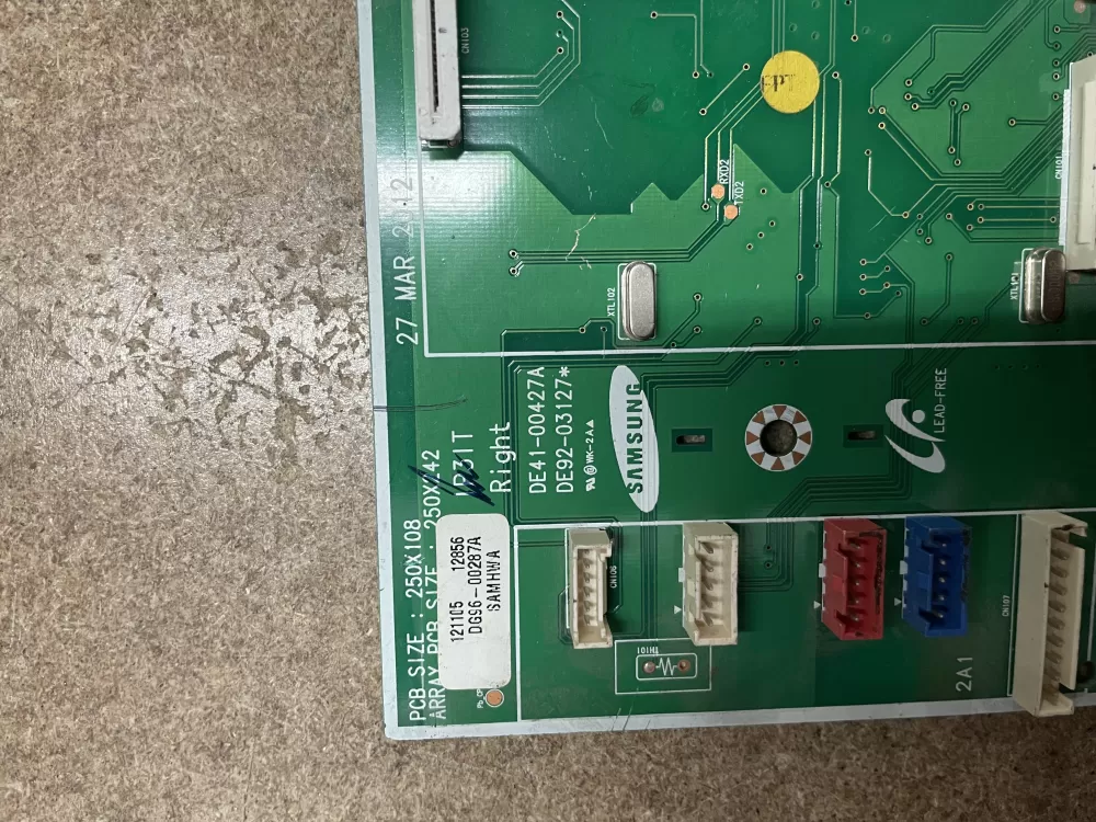 Samsung DG96 00287A Range Control Board AZ13764 | KM1566
