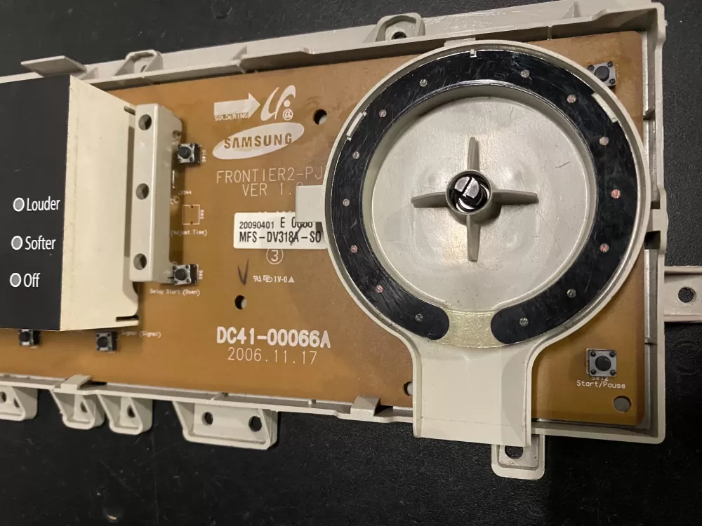 Samsung DC41-00066A Washer Control Board