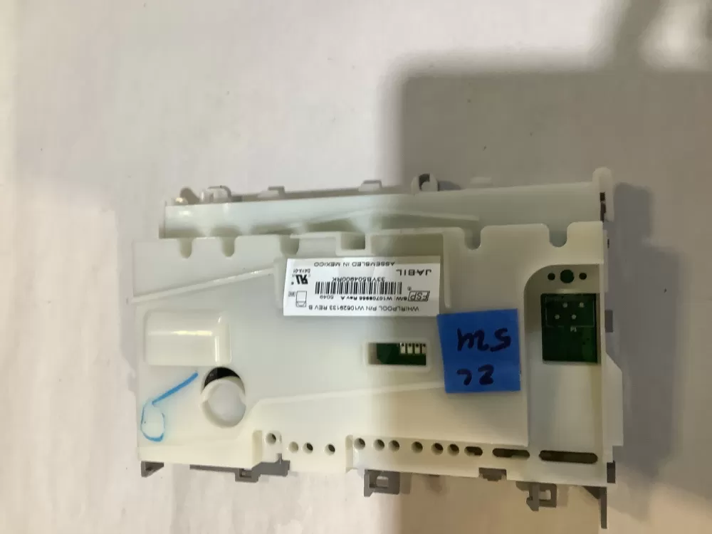 Whirlpool W10804118 W10756241 Dishwasher Control Board AZ232240 | ZC524
