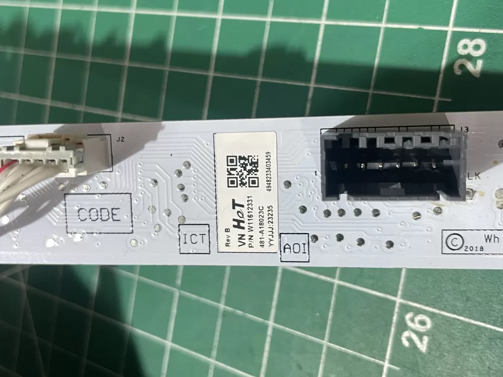 Whirlpool W11612331 Washer Touch Sensor Control Board AZ197546 | Wm2735