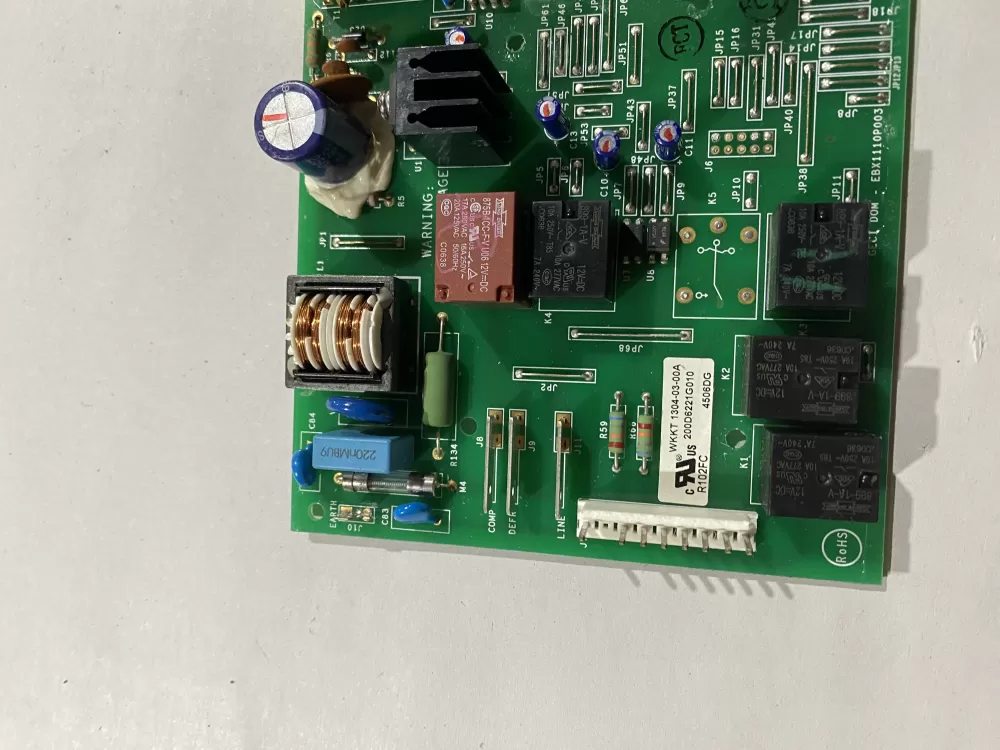 GE 200D6221G010 WR55X10552 Refrigerator Control Board AZ186034 | BK2726