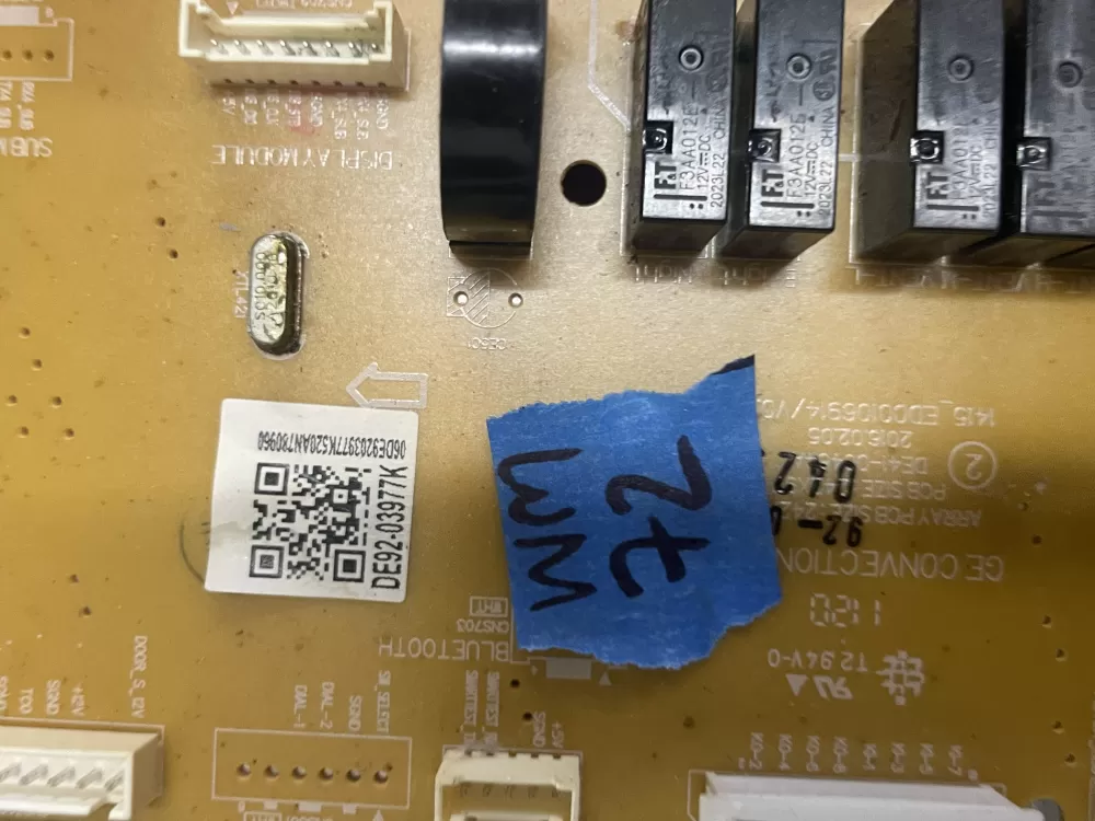 Samsung Wb56x30166 Wb27x36632 Microwave Control Board Panel AZ83071 | Wm72