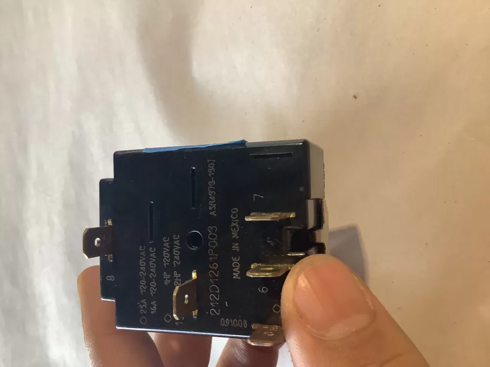 GE ASR4373-130T Dryer Rotary Temperature Switch