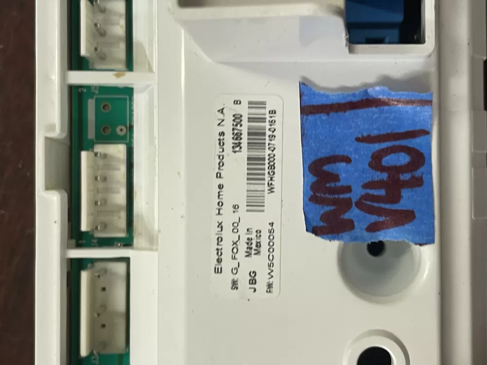 Frigidaire Electrolux 134667500 Washer Control Board AZ40697 | WmV401