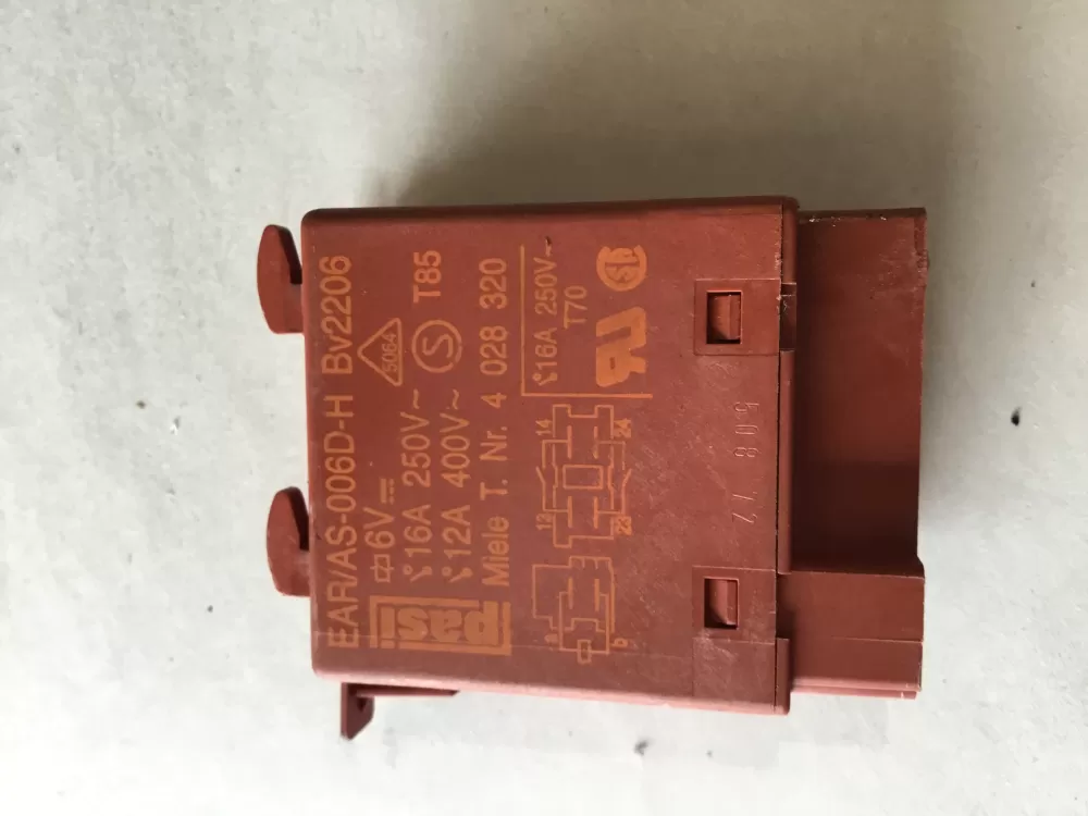 Miele 4028320 Washing Machine Relay Control