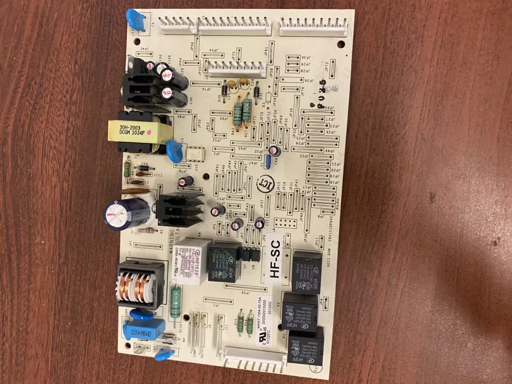 GE EBX1110P002 200D6221G025 WR55X11072 Refrigerator Control Board