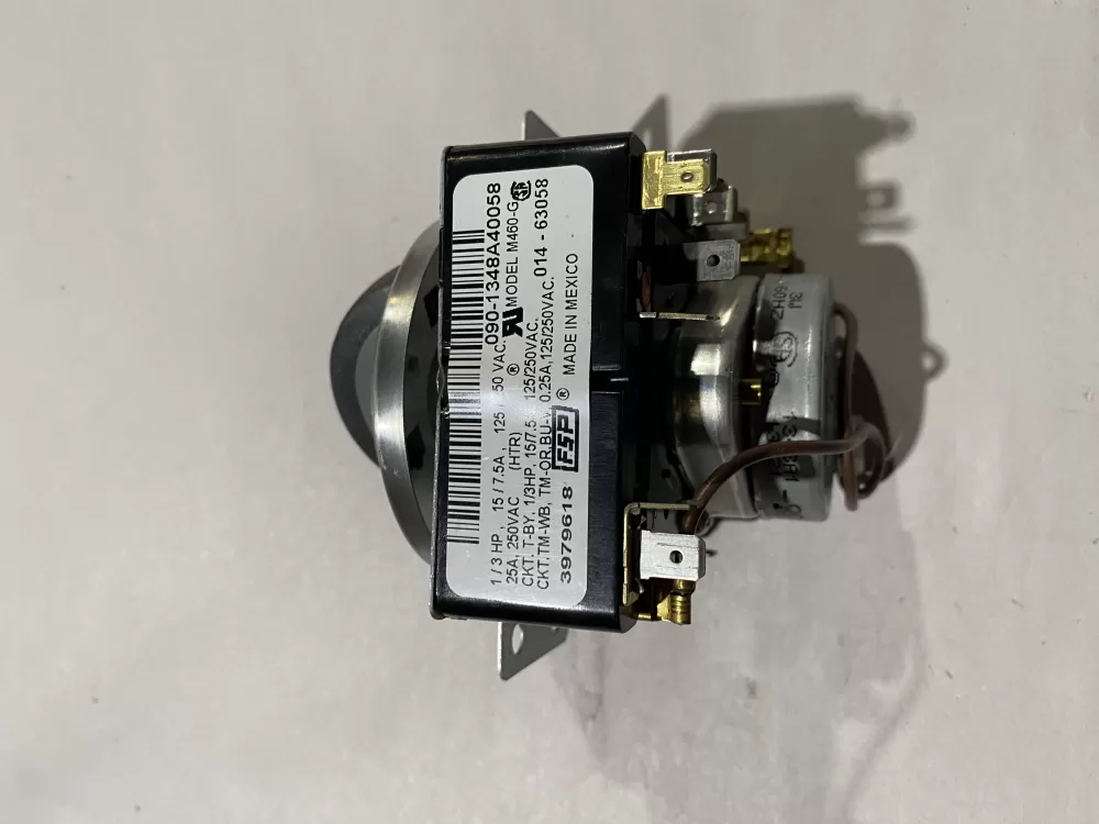 Whirlpool  Amana  Admiral AP6009056 3979618 3979618R 8299783 WP3979618 PS11742198 Dryer Timer
