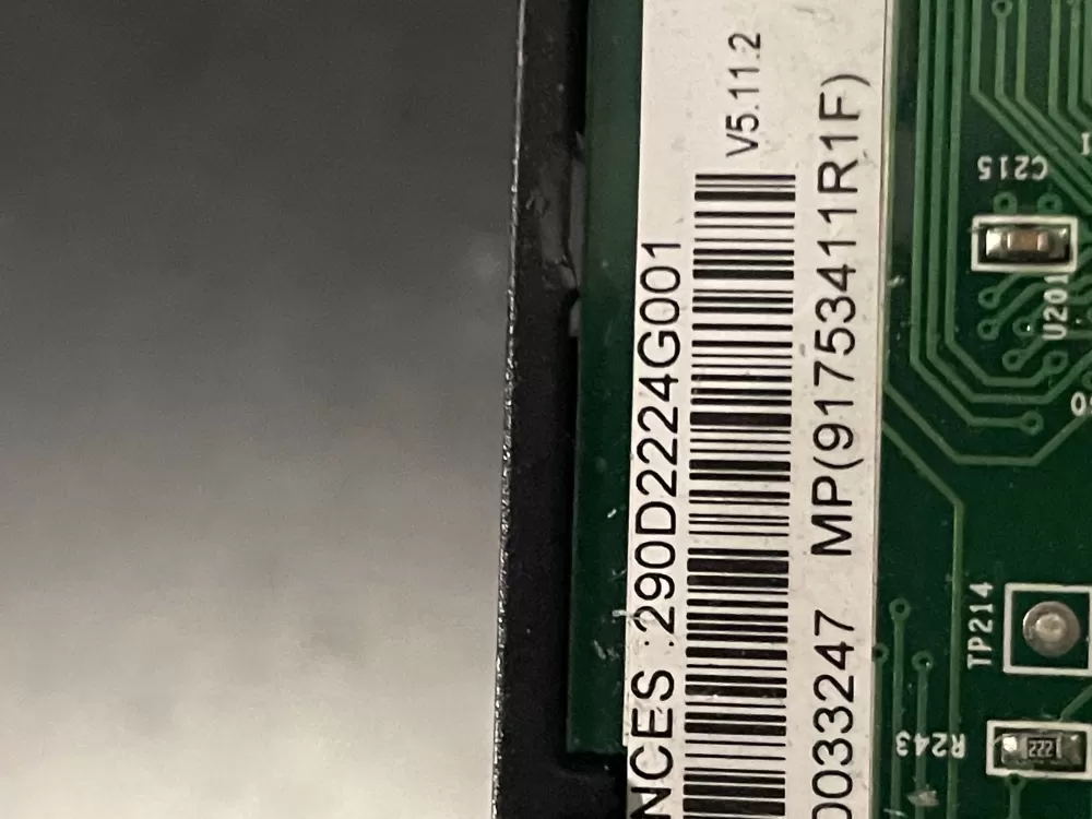 GE 290D2227G003 290D1525G002 WH18X26234 Washer Control Board AZ26000 | WMV215