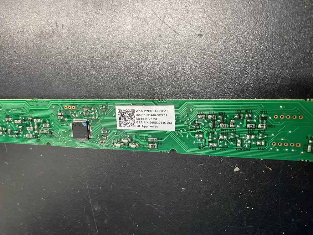 GE 265D3364G304 Dishwasher Main Control Board